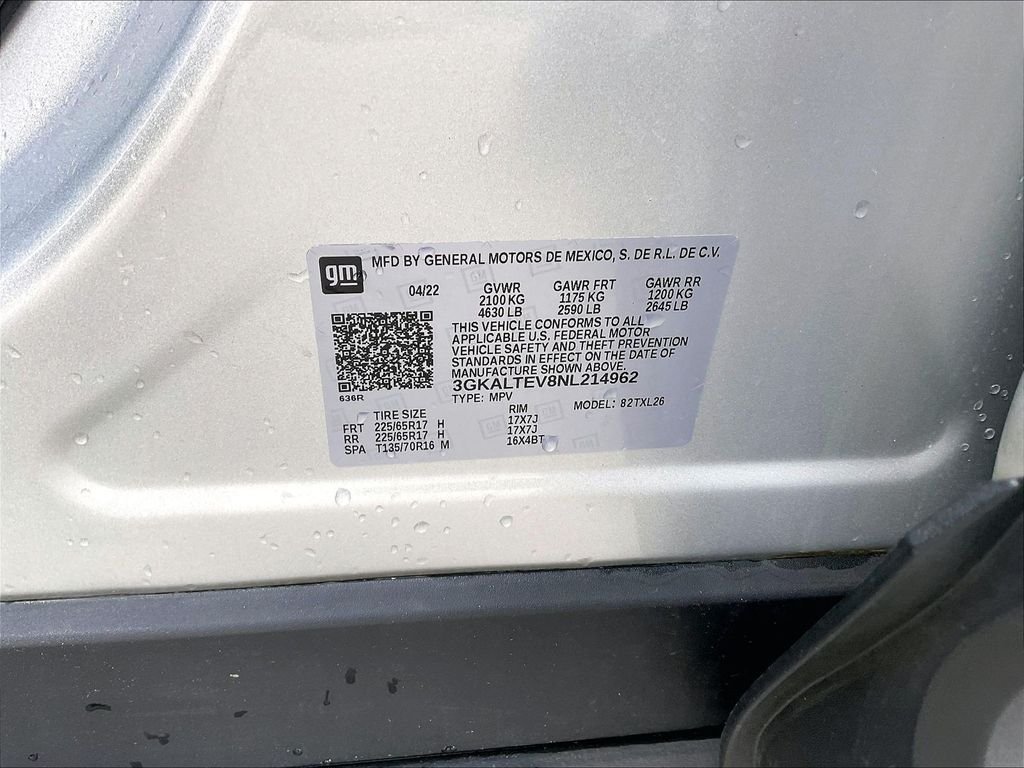 Used 2022 Quicksilver Metallic GMC SLE image 32