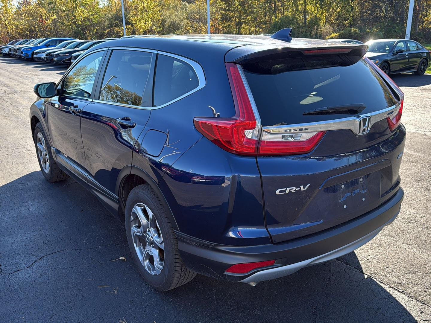 Used 2019 Obsidian Blue Pearl Honda EX-L image 9