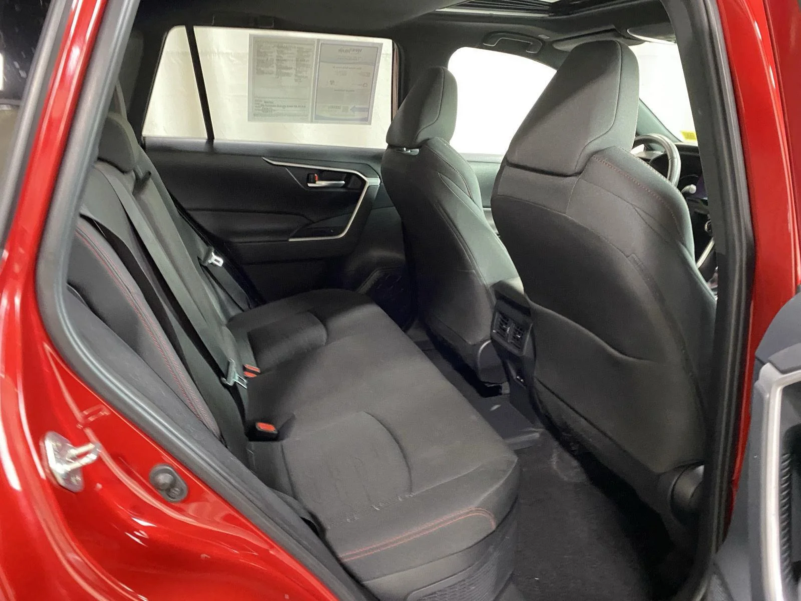 Used 2024 Supersonic Red Toyota SE image 16