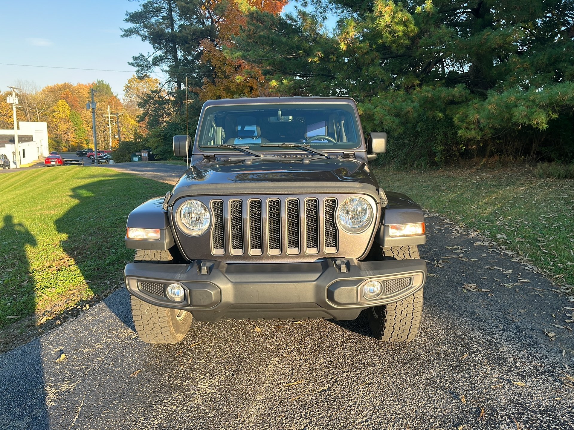 Used 2021 Granite Crystal Metallic Clear Coat Jeep Sport 80th Anniversary image 8