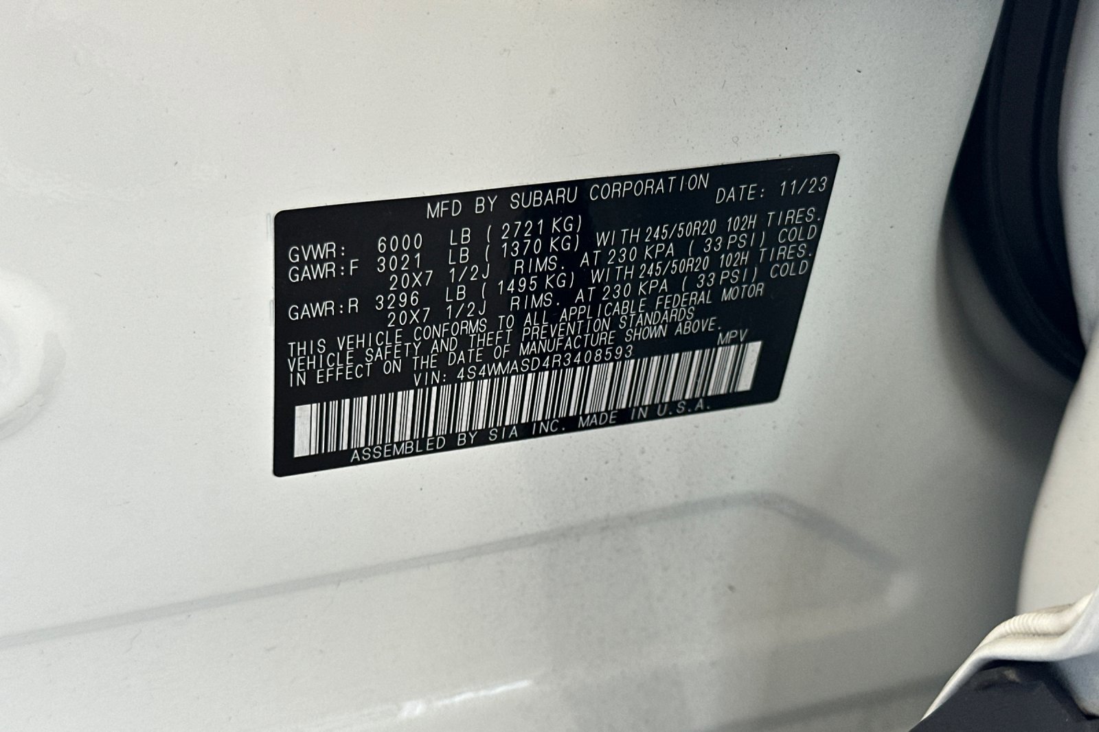 2024 Subaru Ascent Limited - Photo 29