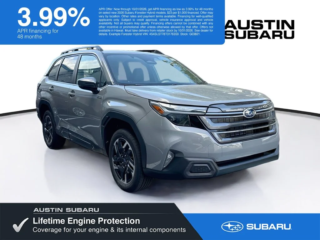 New 2026 Gray Subaru Limited Hybrid image 1