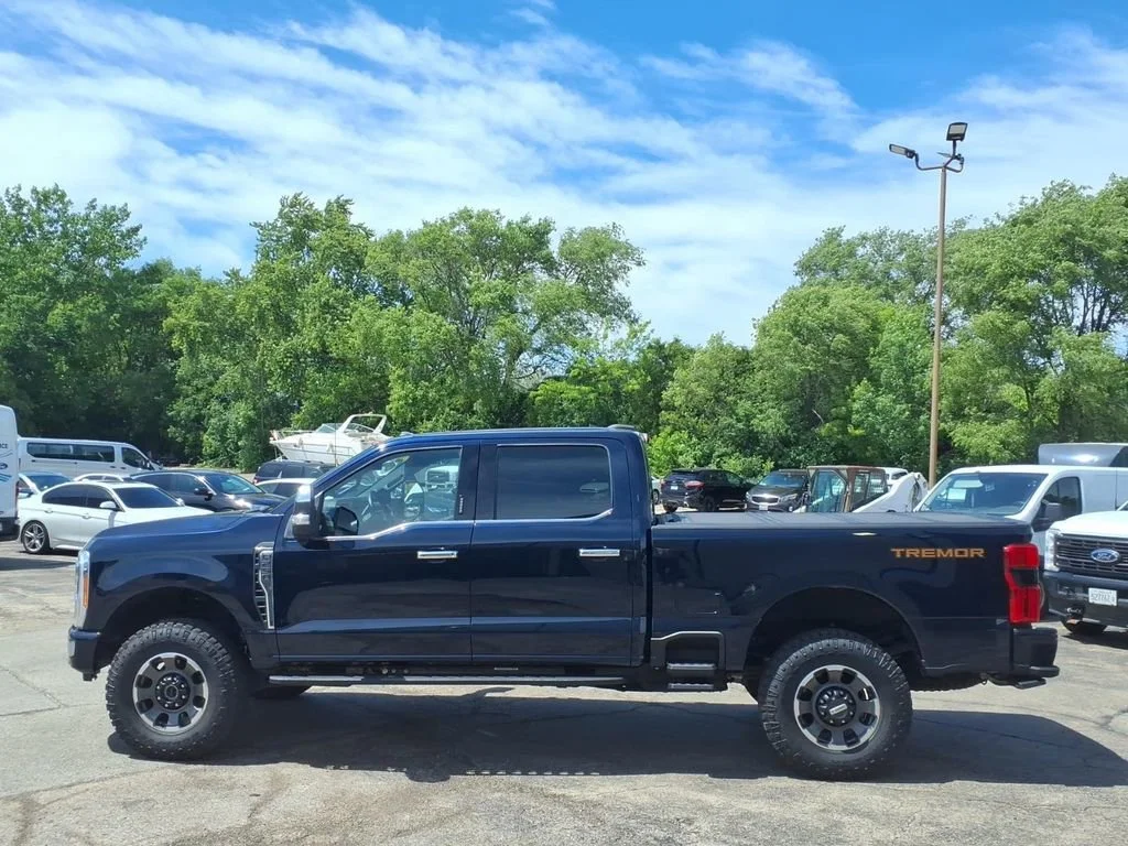 Certified Used 2023 Blue Metallic Ford Platinum image 4