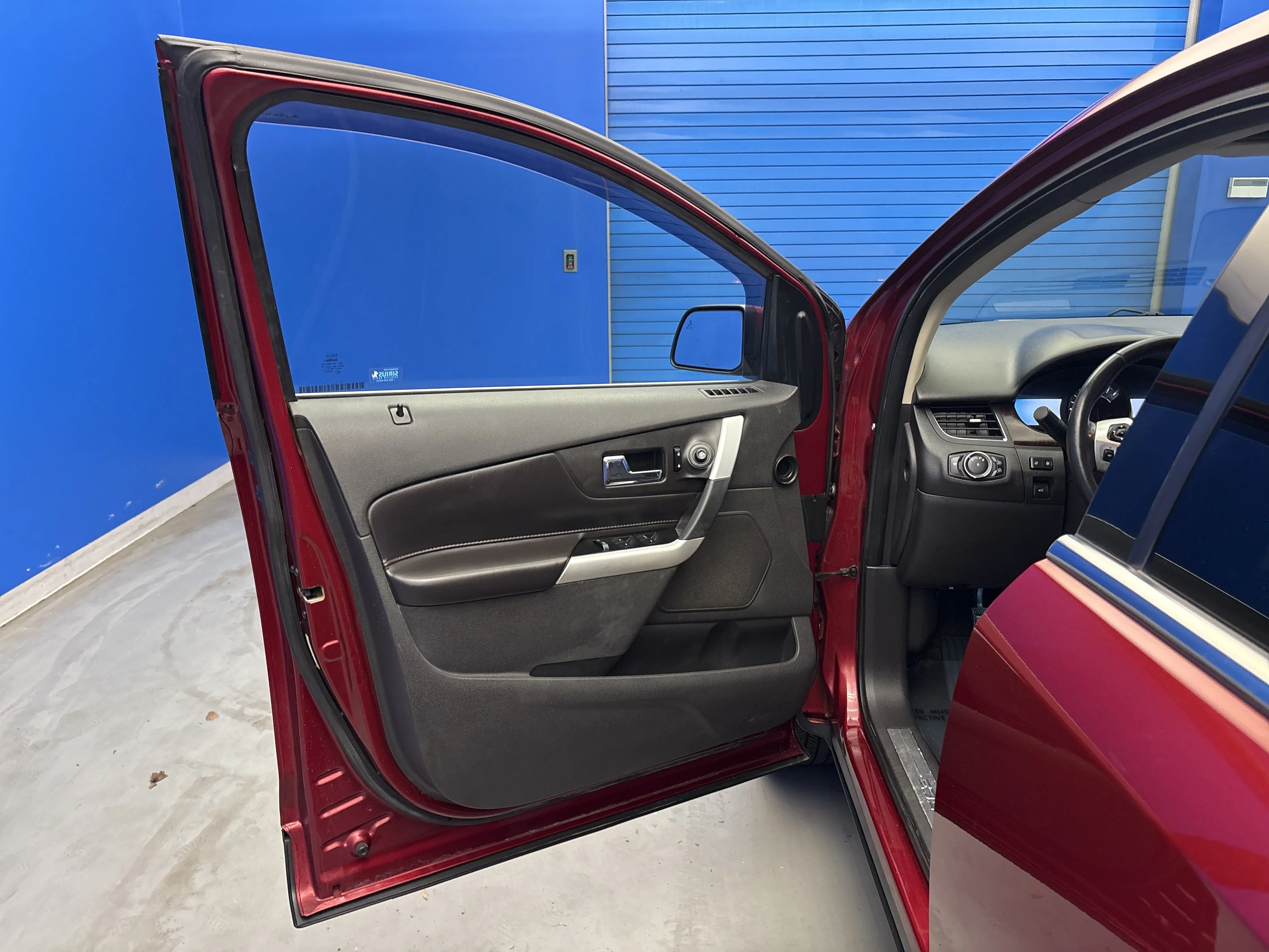 Used 2013 Ruby Red Metallic Ford Limited image 9