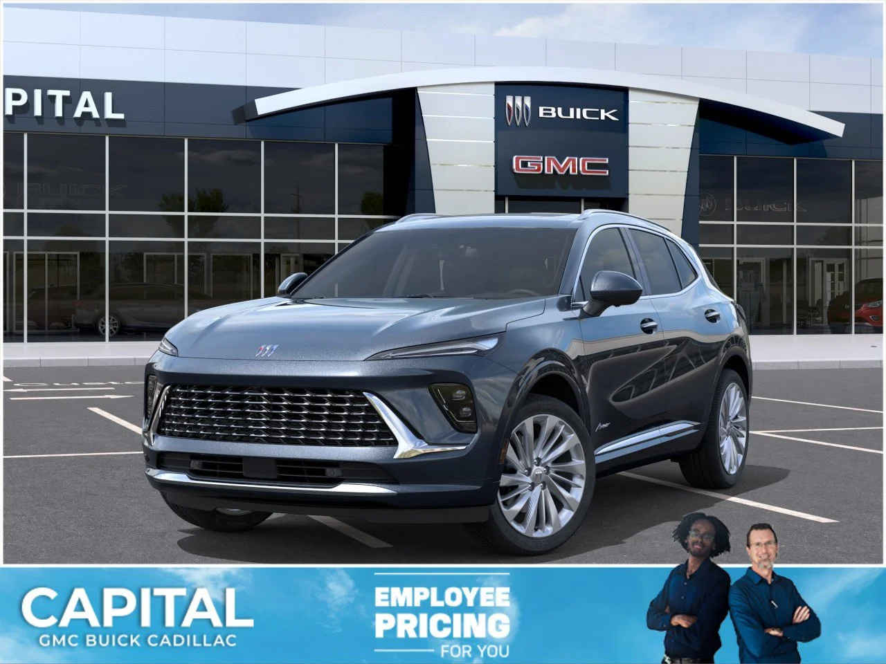 New 2026 Quartz Blue Metallic Buick Avenir AWD image 1