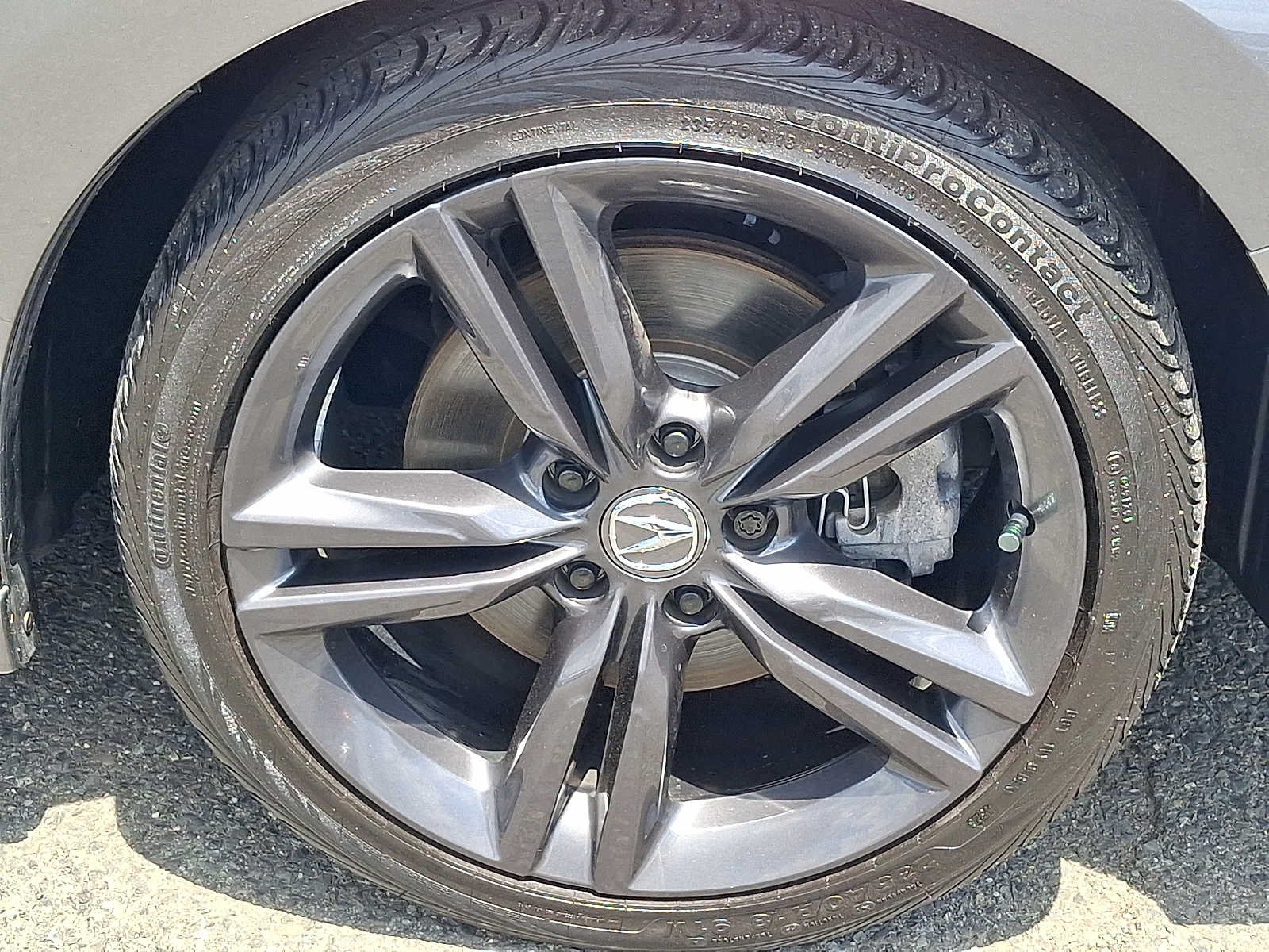 Certified Used 2024 Liquid Carbon Metallic Acura A-SPEC TECH image 9