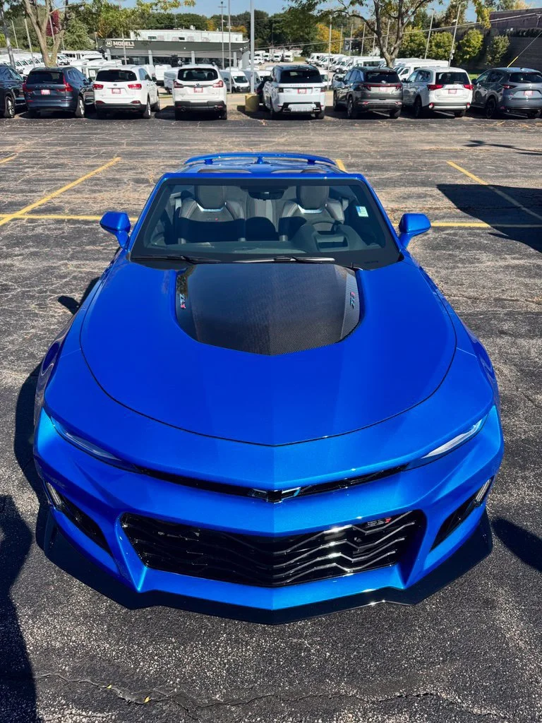Used 2024 Riptide Blue Metallic Chevrolet ZL1 image 8