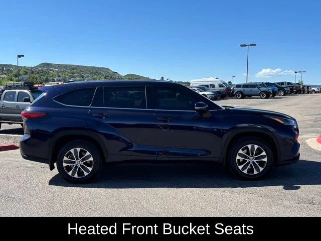Used 2021 Blue Toyota XLE image 6