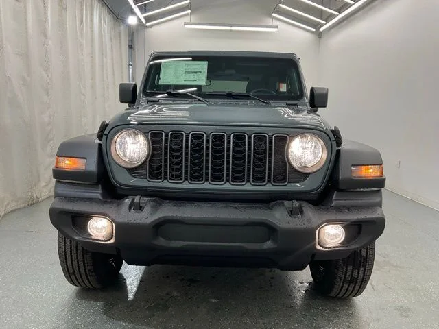 New 2026 Gray Jeep Sport image 3