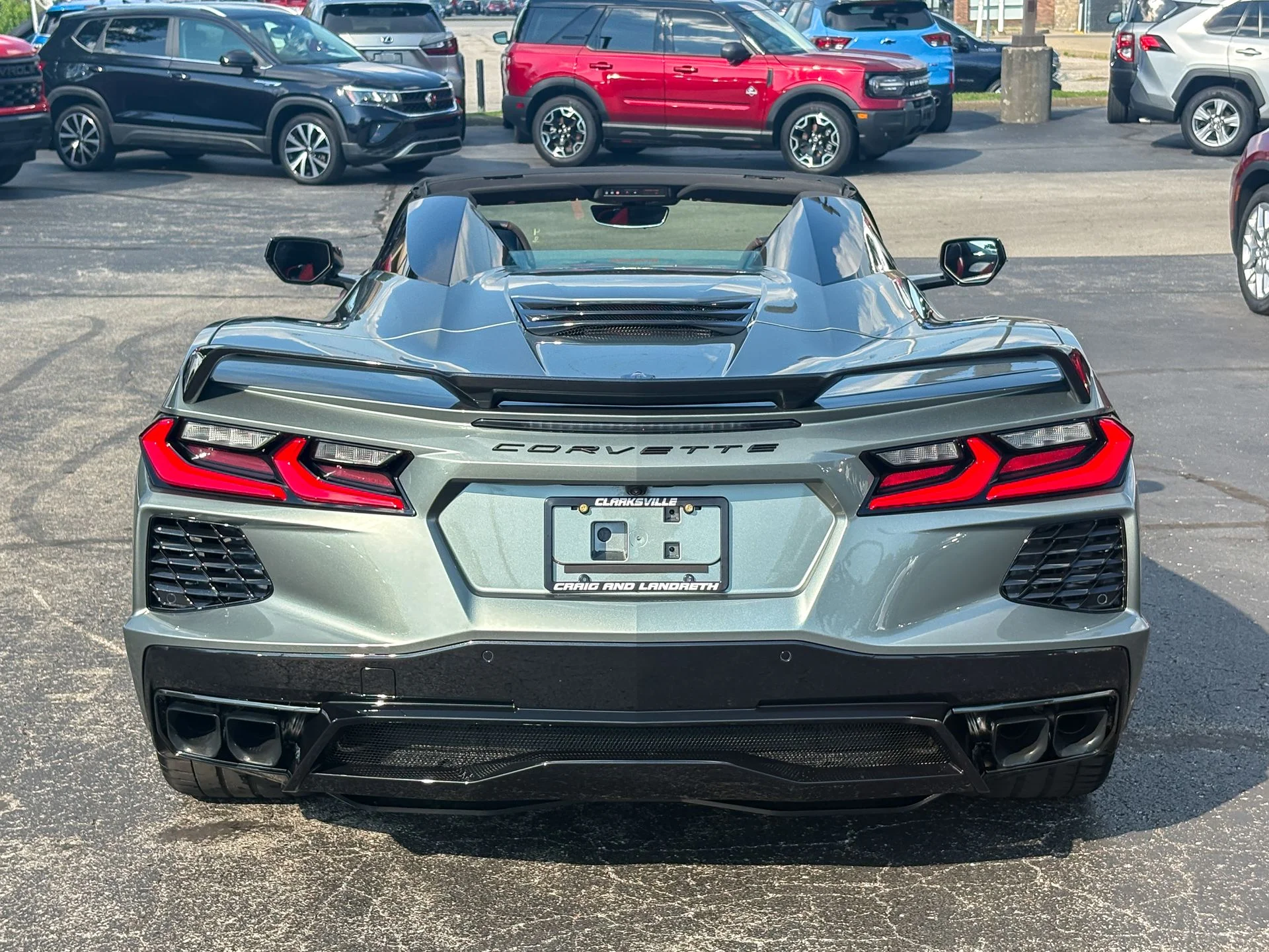 Used 2024 Gray Chevrolet Stingray image 17