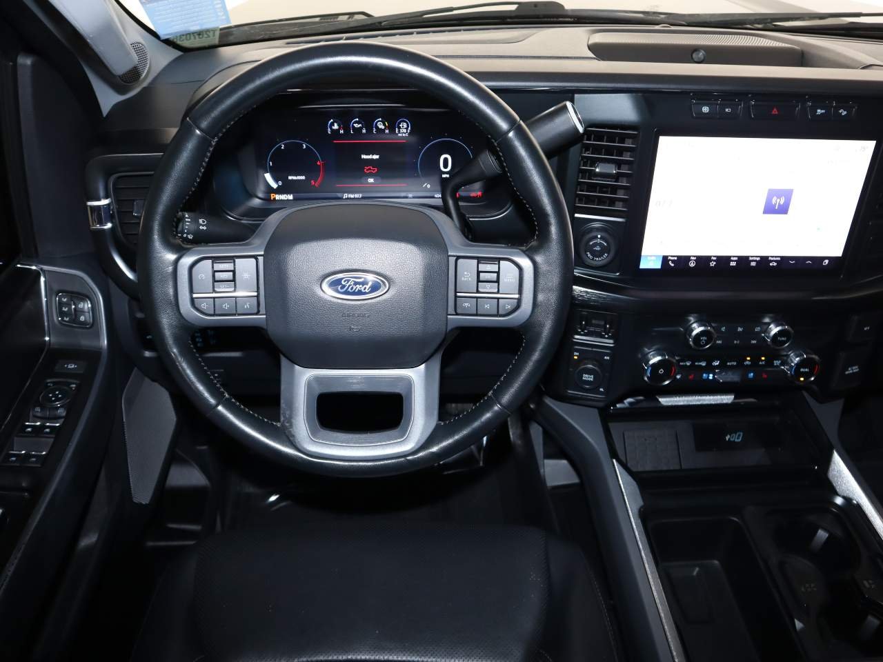 Used 2023 Agate Black Ford Lariat Crew Cab image 12