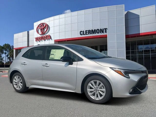 New 2026 Classic Silver Metallic Toyota SE image 1