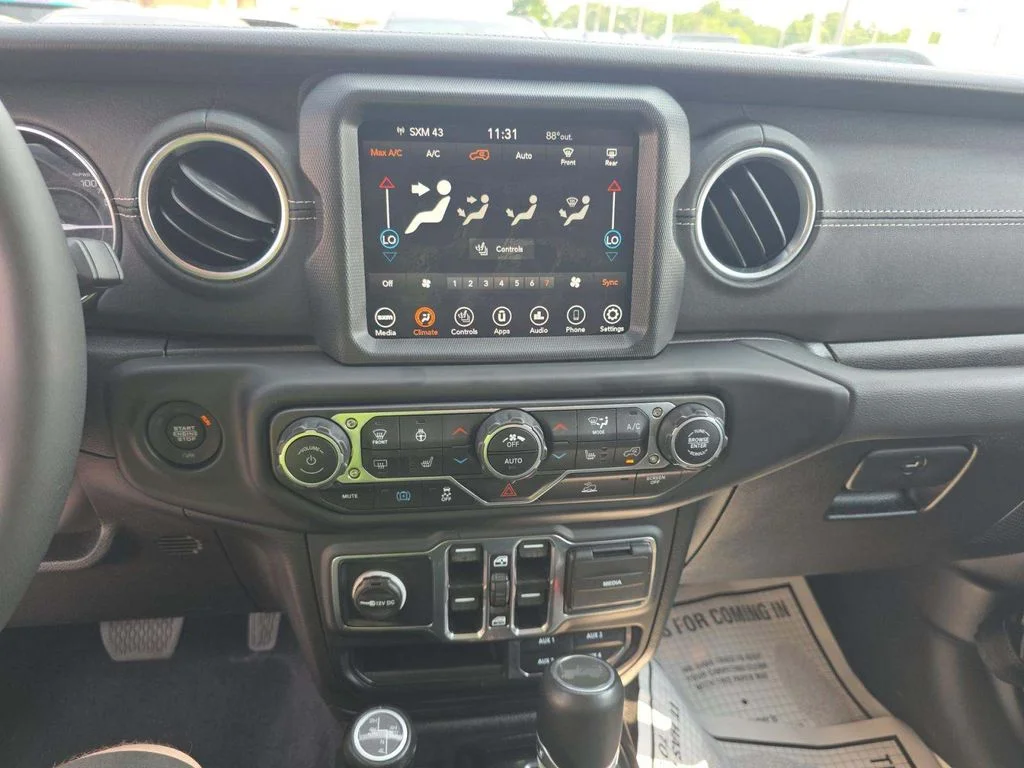 Used 2023 Gray Jeep Sahara 4xe image 6