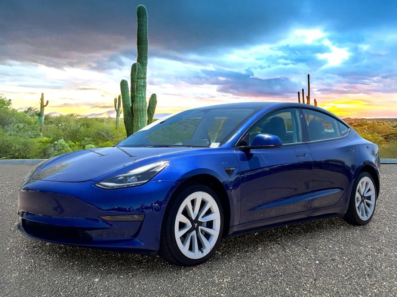 Used 2023 Tesla Model 3 Base with VIN 5YJ3E1EA8PF451999 for sale in Scottsdale, AZ