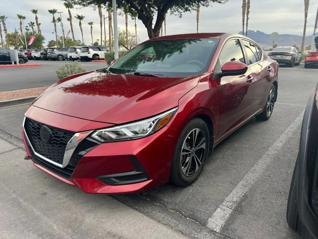 Used 2022 Scarlet Nissan SV image 1