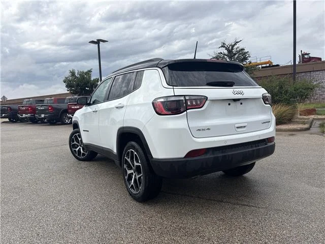 Used 2025 Bright White Clearcoat Jeep Limited 4x4 image 5