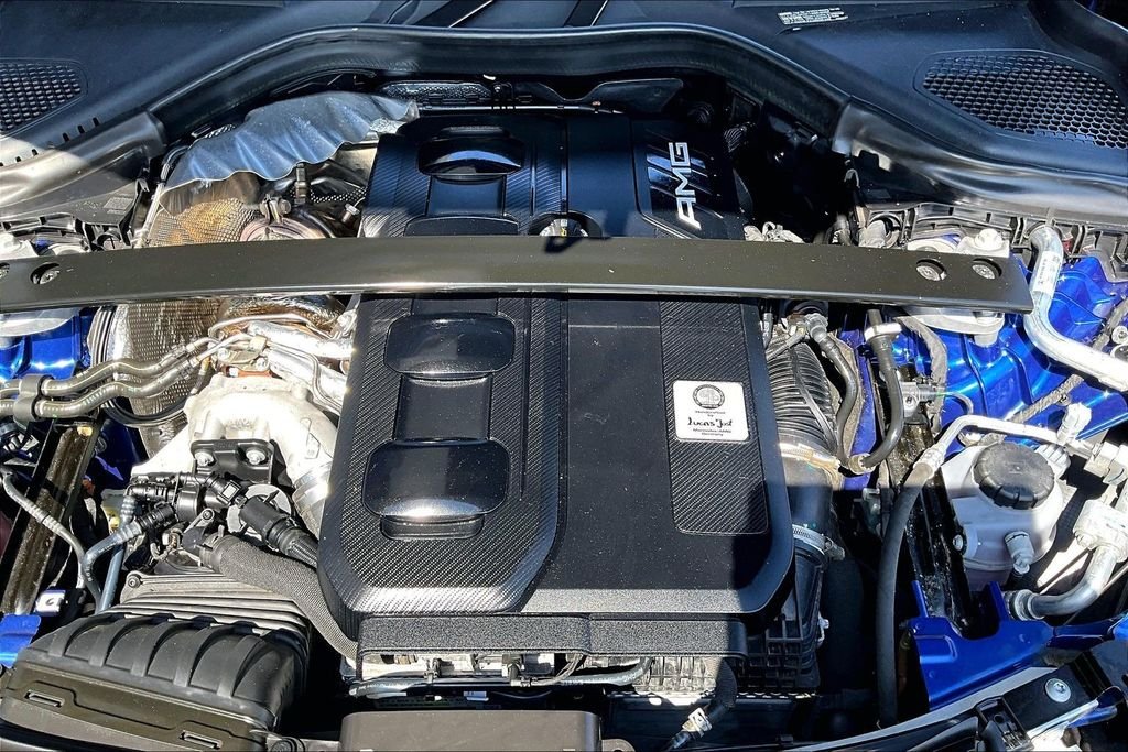Certified Used 2024 Blue Mercedes-Benz GLC 43 AMG® image 34