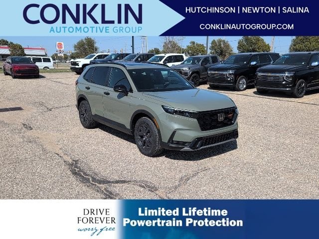 New 2026 Ash Green Metallic Honda AWD TrailSport Hybrid image 1