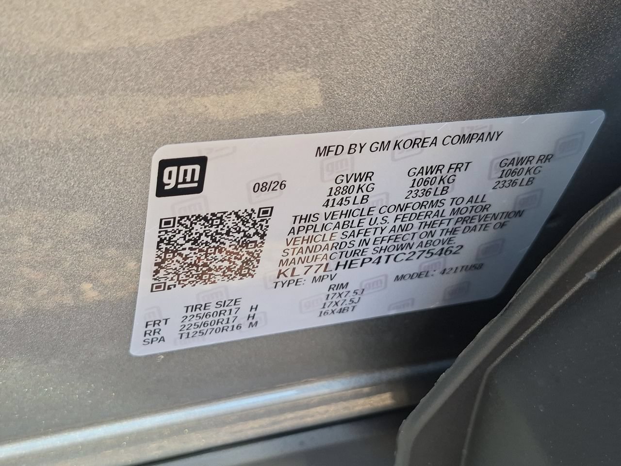 New 2026 Sterling Gray Metallic Chevrolet LT image 31