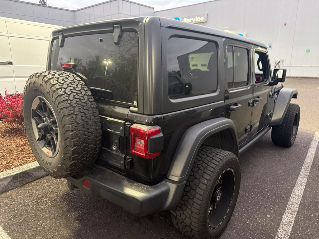 Used 2018 Black Clearcoat Jeep Unlimited Rubicon image 5
