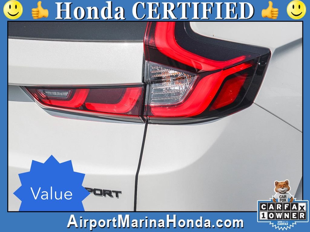 Certified Used 2024 Platinum White Pearl Honda HYBRID 2WD SPORT-L image 23