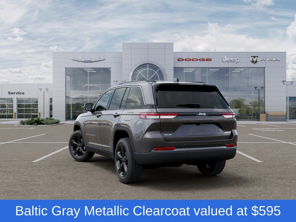 New 2026 Baltic Gray Metallic Clear-Coat Exterior Paint Jeep Limited image 3