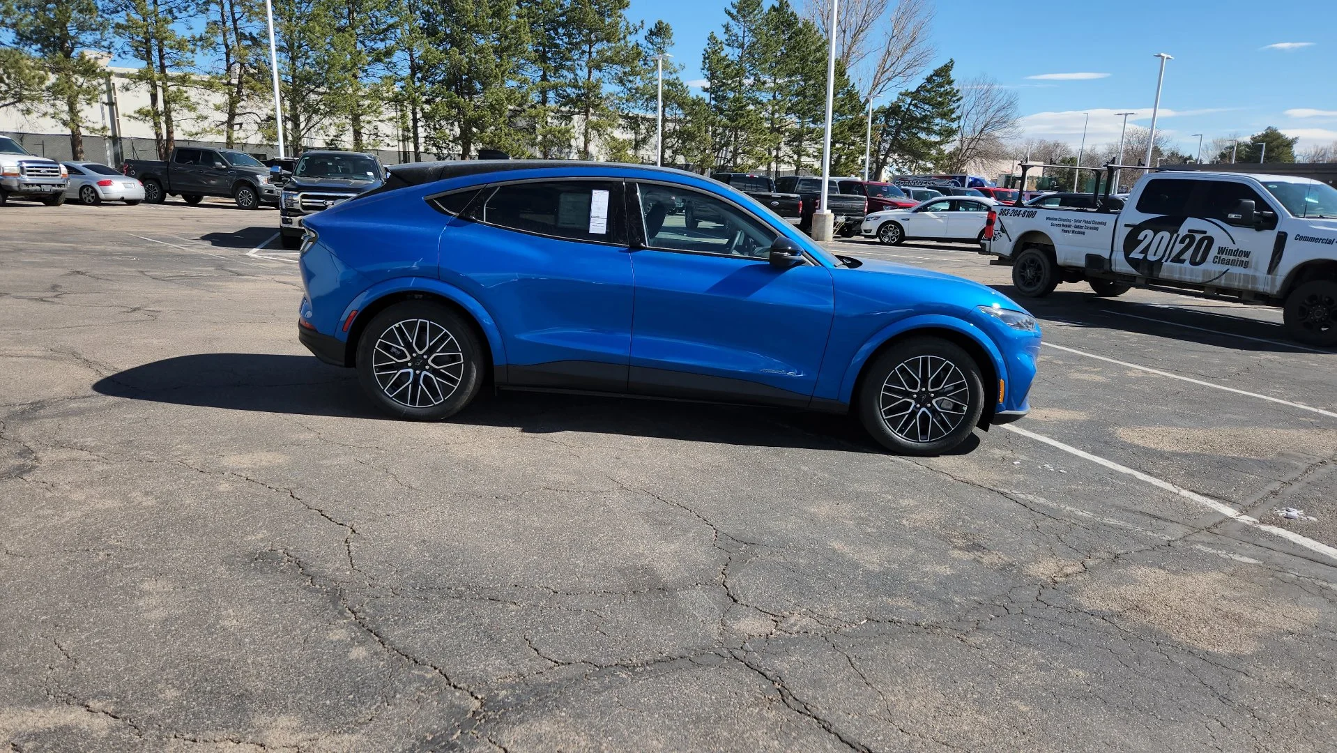 New 2026 Velocity Blue Metallic Ford Premium image 16