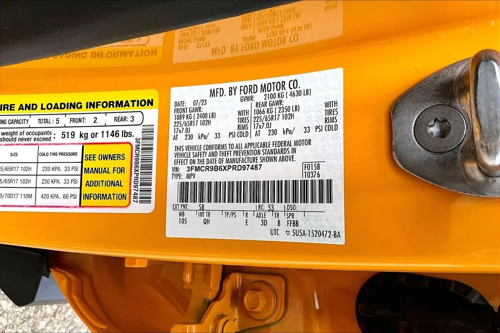 Certified Used 2023 Cyber Orange Metallic Tricoat Ford Big Bend image 35