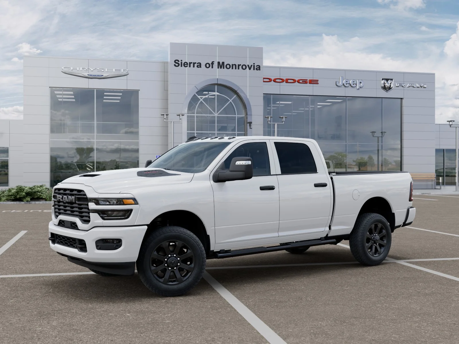 New 2027 Bright White Clear-Coat Exterior Paint RAM Tradesman image 28