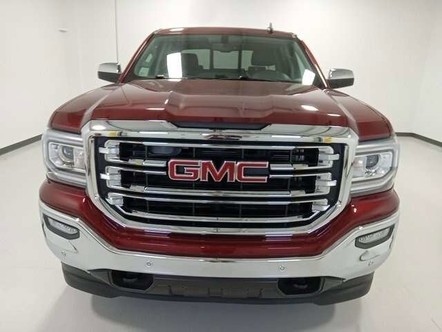 Used 2017 Crimson Red Tintcoat GMC SLT image 8