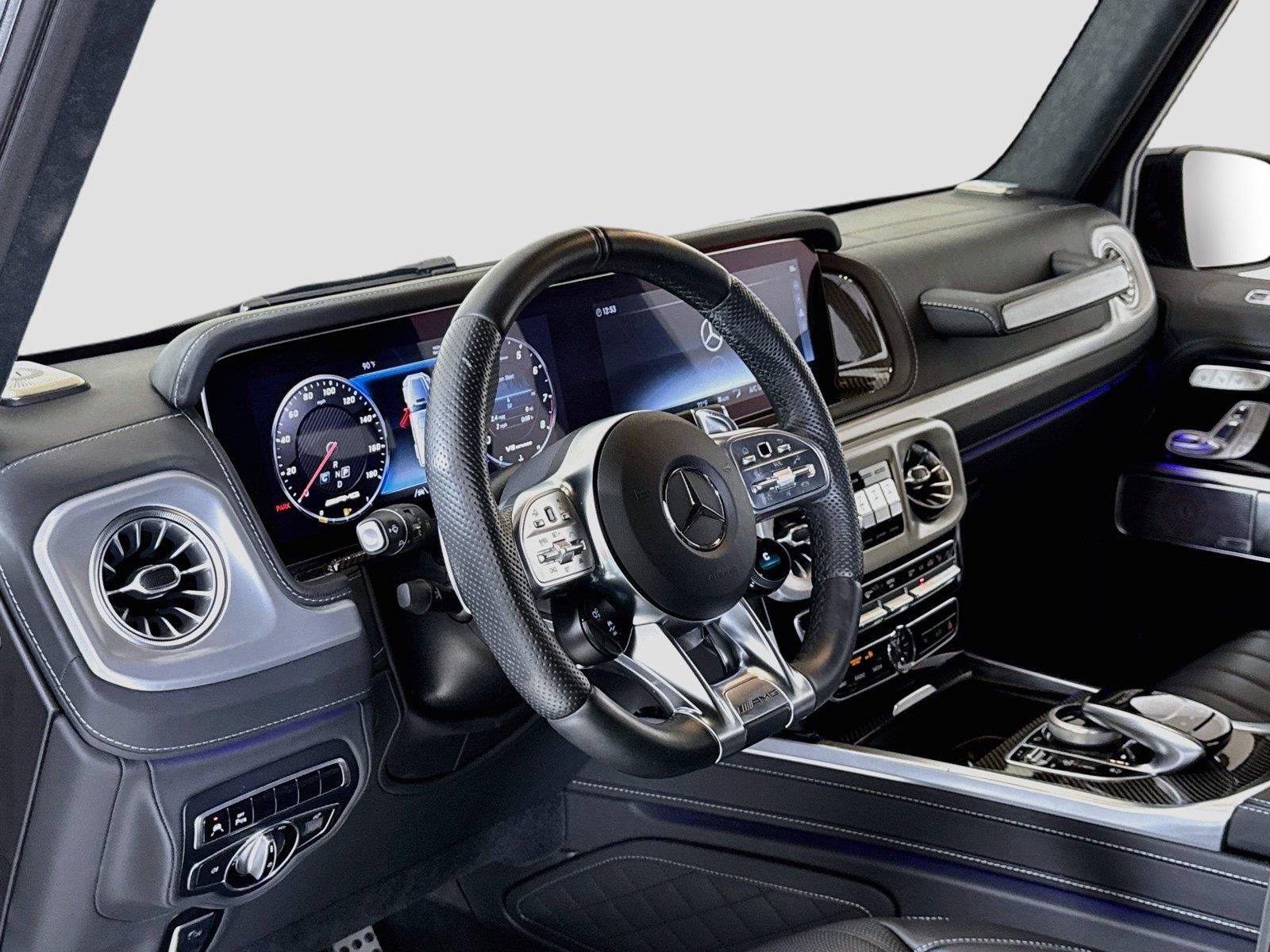 Used 2021 designo Graphite Metallic Mercedes-Benz AMG® G 63 | Carbon Trim | Only 7K Miles image 14