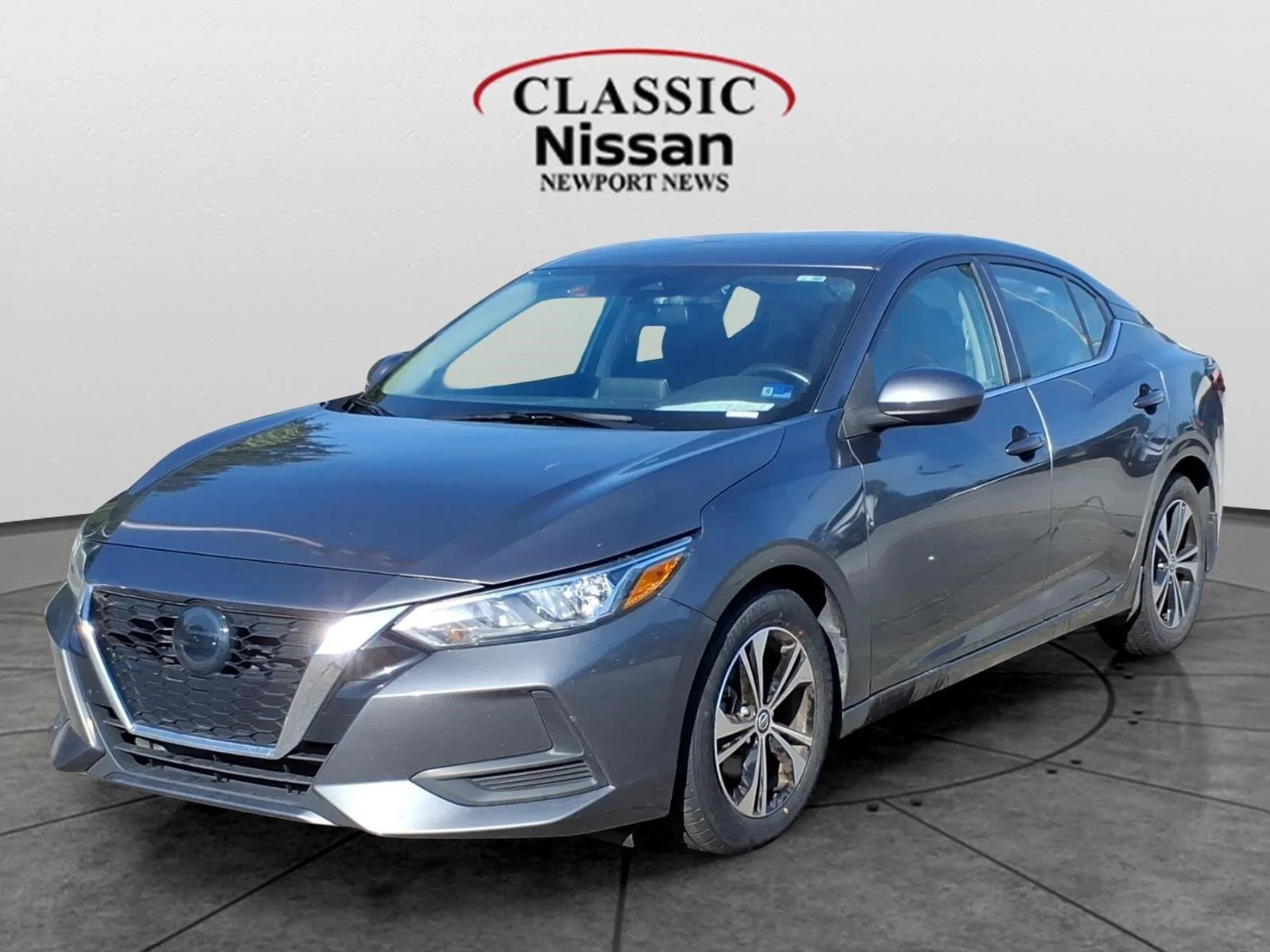 Used 2023 Gun Metallic Nissan SV image 1