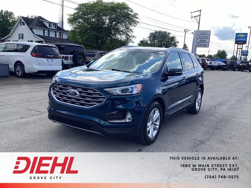 Used 2020 Green Ford SEL image 3