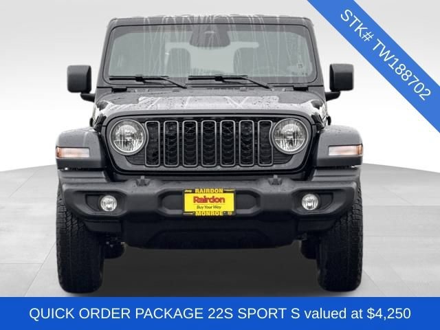 New 2026 Black Clearcoat Jeep Sport S image 3