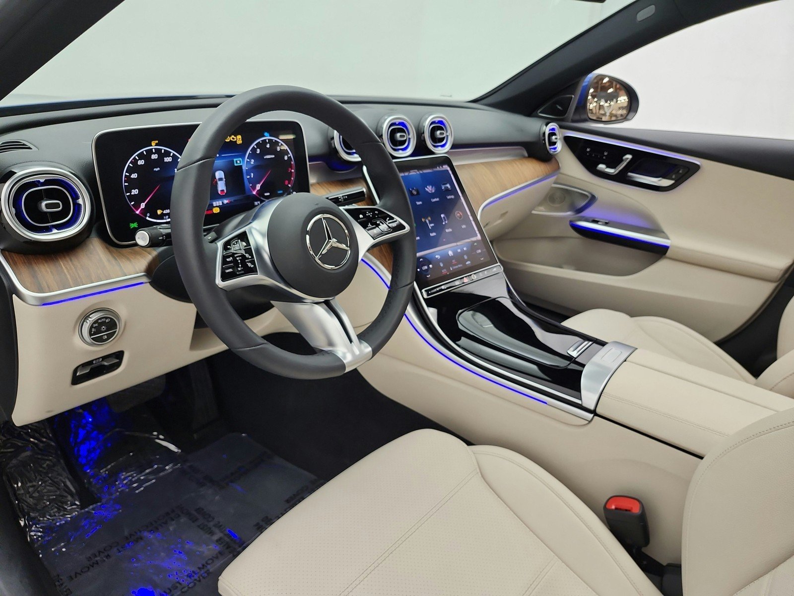 Certified Used 2023 Starling Blue Metallic Mercedes-Benz C 300 Sedan image 12