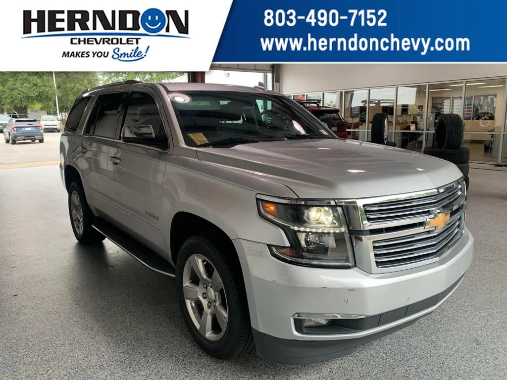 Silver Ice Metallic 2019 Chevrolet Tahoe SUV / Crossover 4X2 6-Speed Automatic