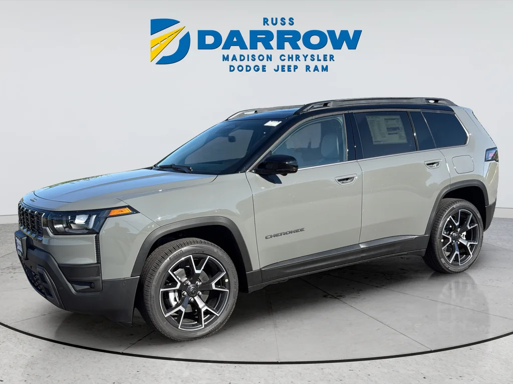 New 2026 Gray Jeep Overland image 1
