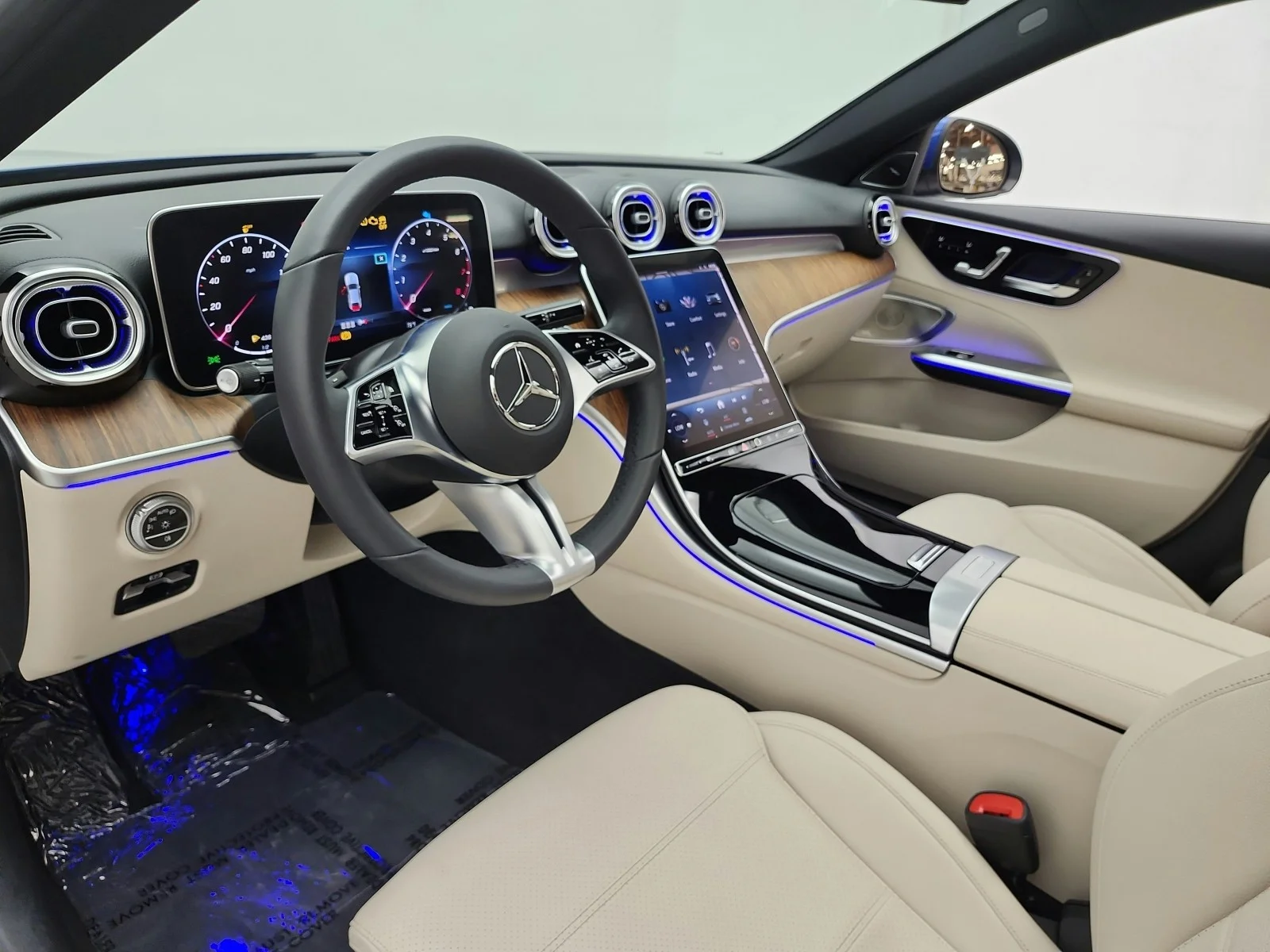 Certified Used 2023 Starling Blue Metallic Mercedes-Benz C 300 Sedan image 12