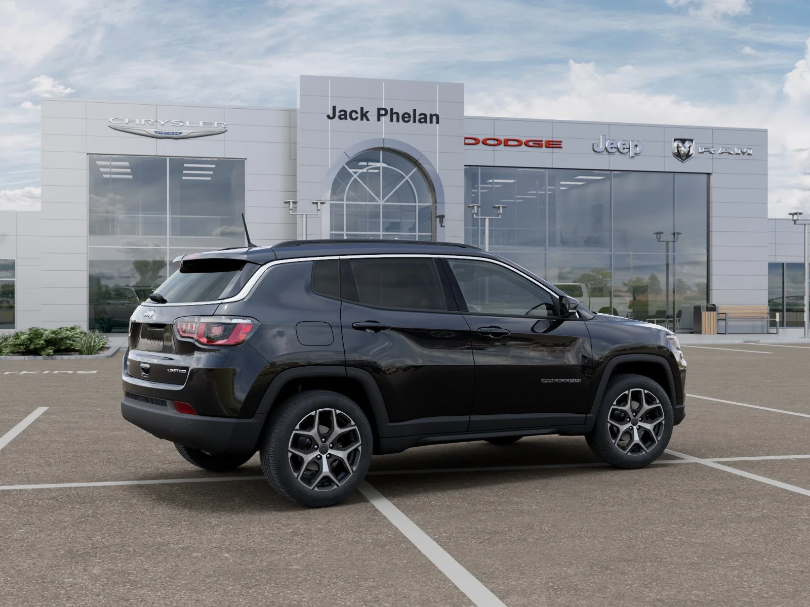 New 2026 Diamond Black Crystal Pearlcoat Jeep Limited image 30