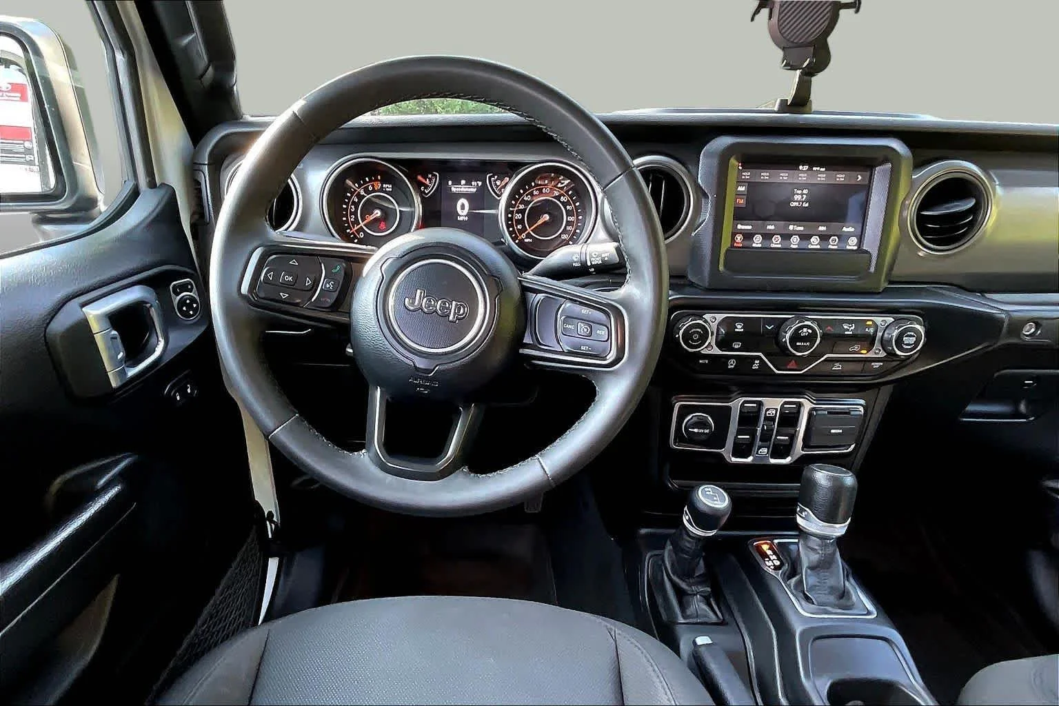 Used 2023 Bright White Clearcoat Jeep Sport S image 6