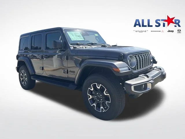 New 2026 Gray Jeep Sahara image 1