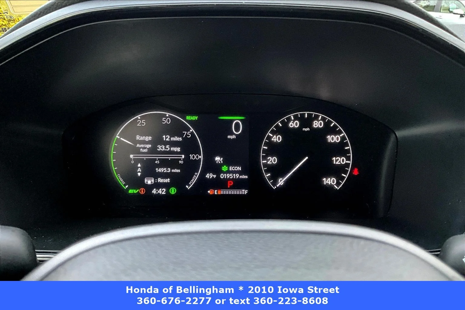 Used 2024 Meteorite Gray Metallic Honda Sport image 12