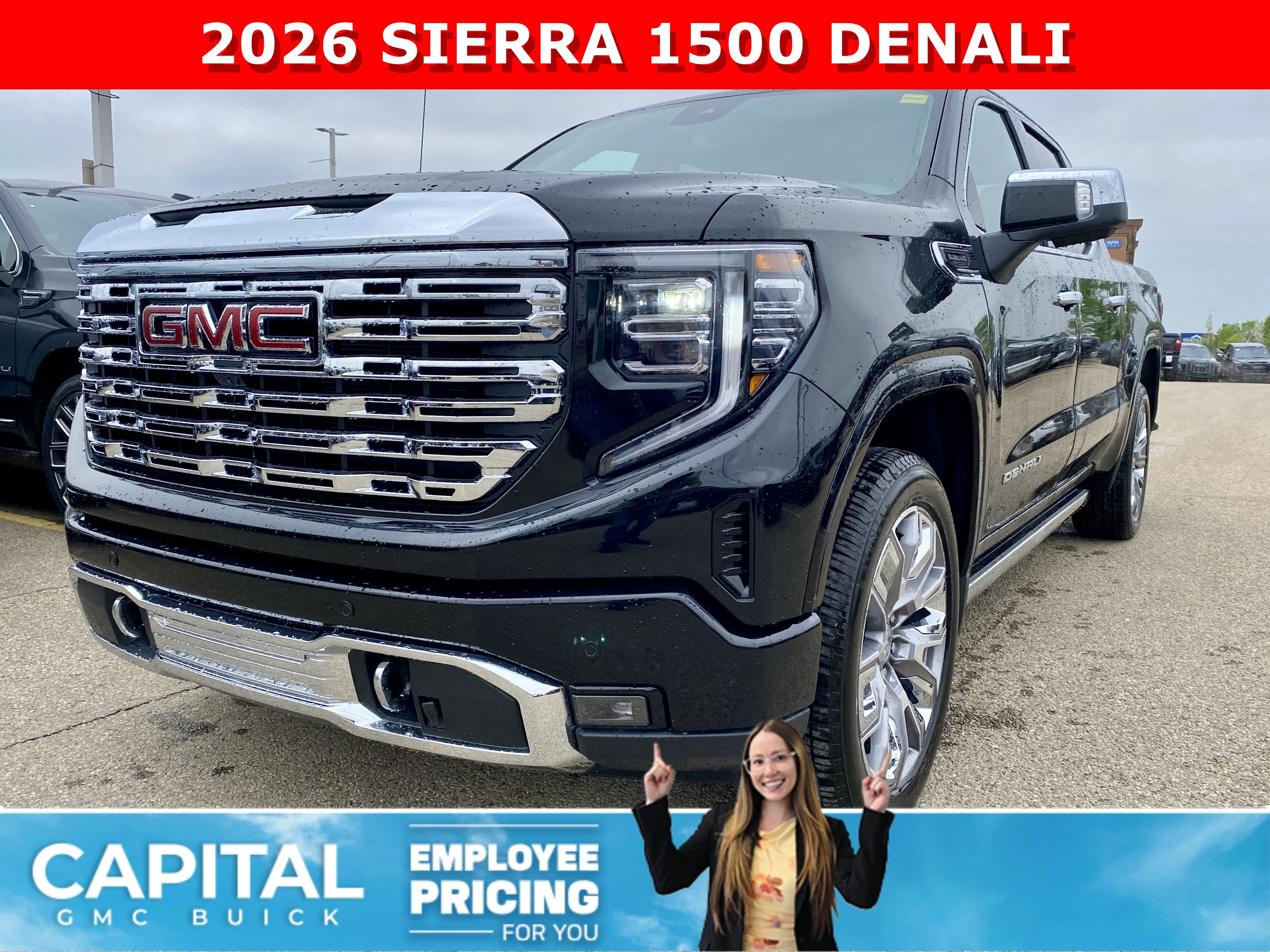 New 2026 ONYX BLACK GMC Denali image 1