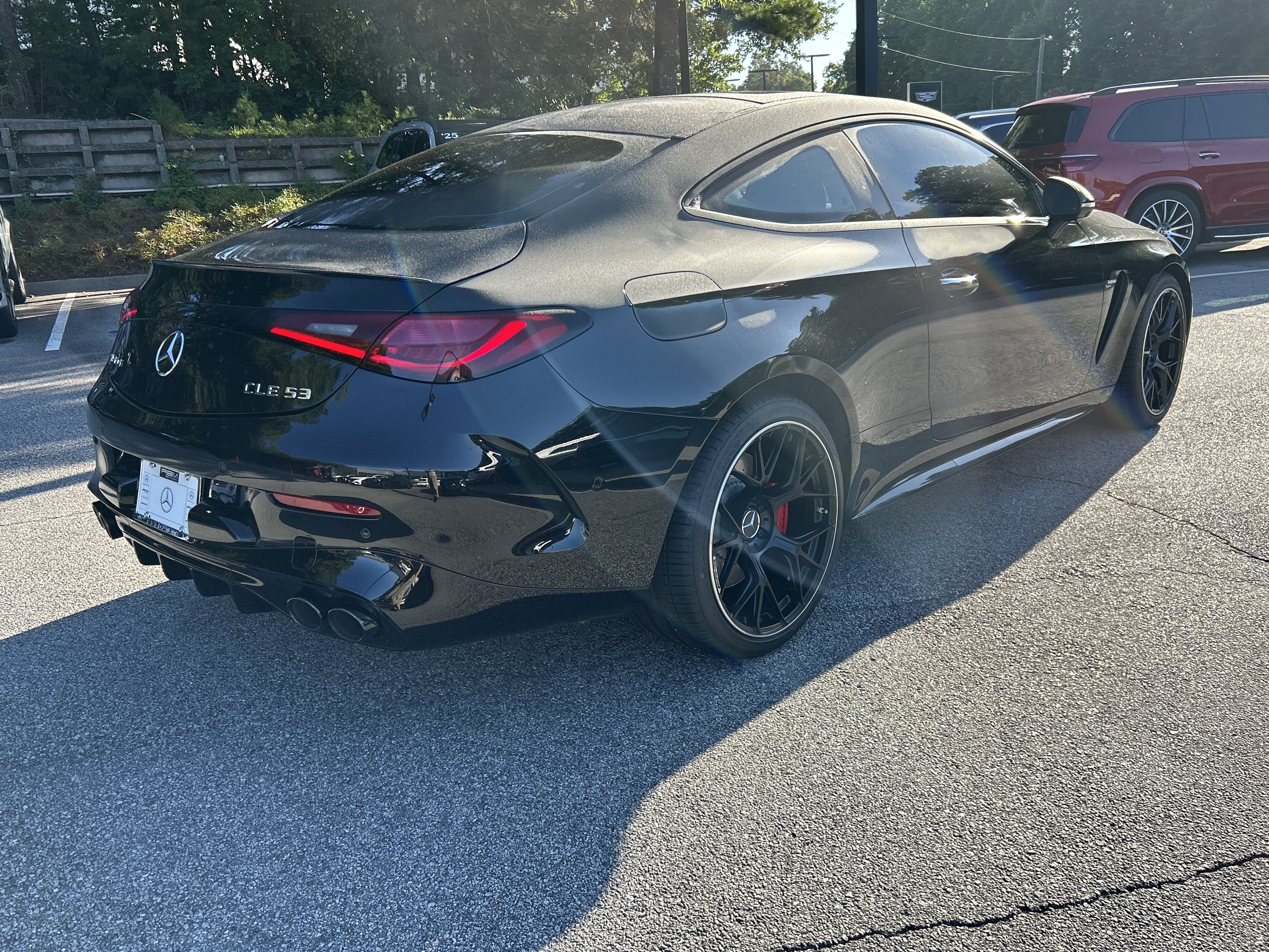 Certified Used 2025 Obsidian Black Metallic Mercedes-Benz AMG® CLE 53 4MATIC®+ Coupe image 6