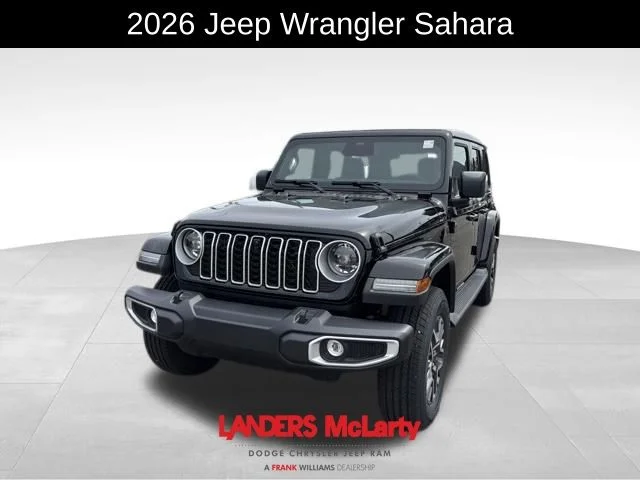 New 2026 Black Clear-Coat Exterior Paint Jeep Sahara image 2