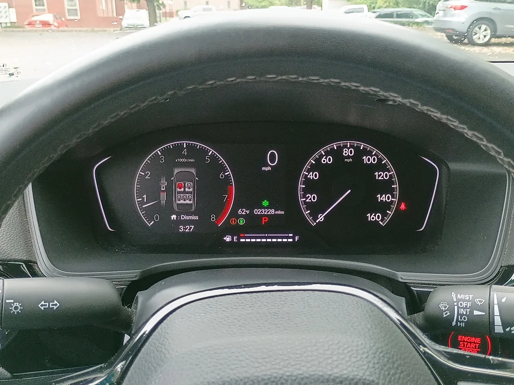 Certified Used 2024 Rallye Red Honda EX image 19