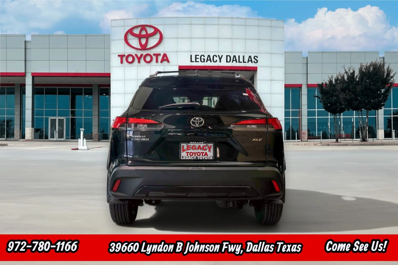 New 2026 Jet Black Toyota XLE image 8