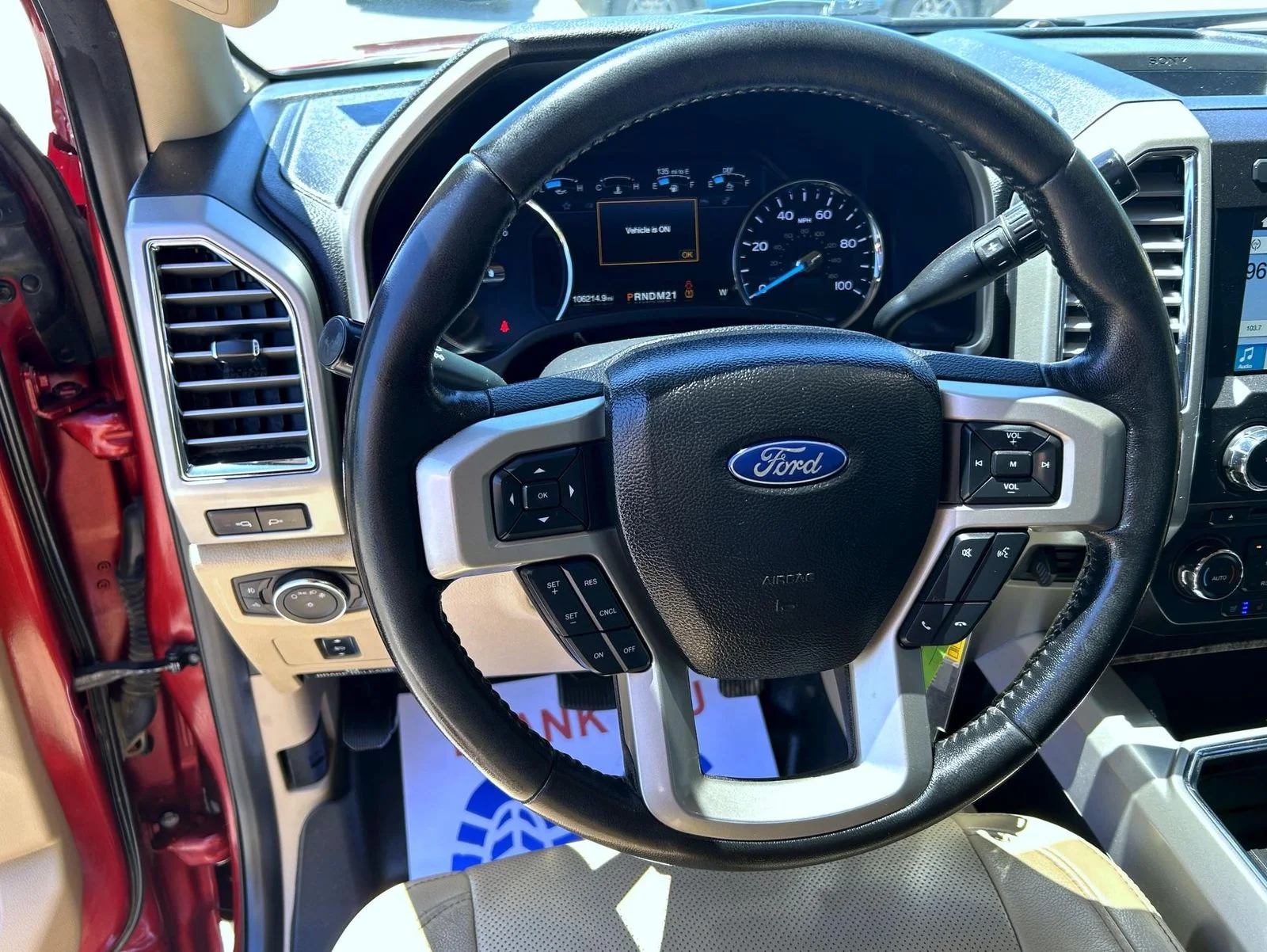Used 2017 Red Ford Lariat image 11
