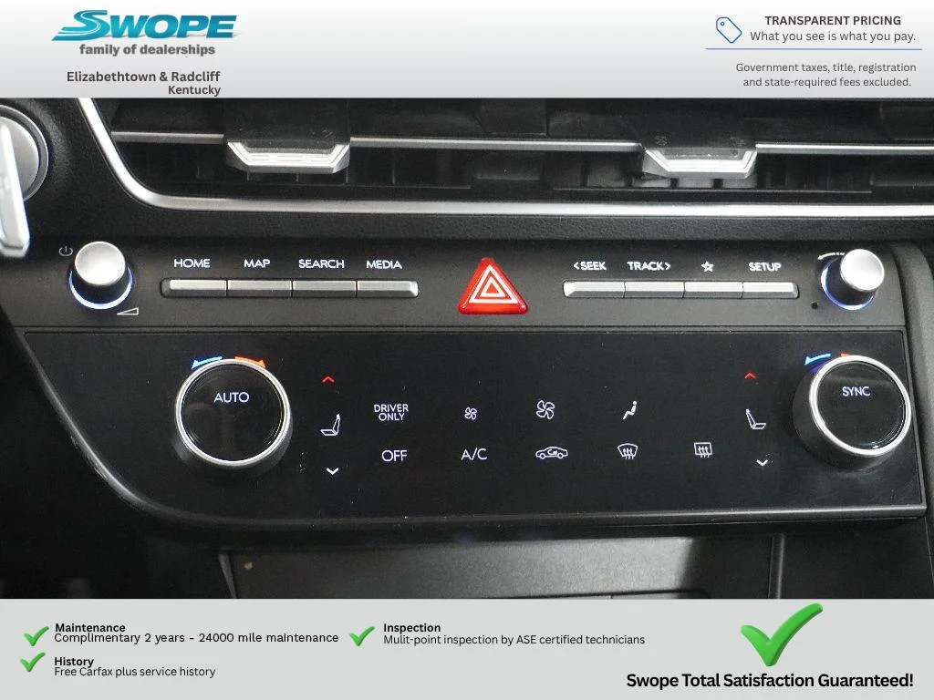 Used 2024 Aero Silver Hyundai SEL image 21