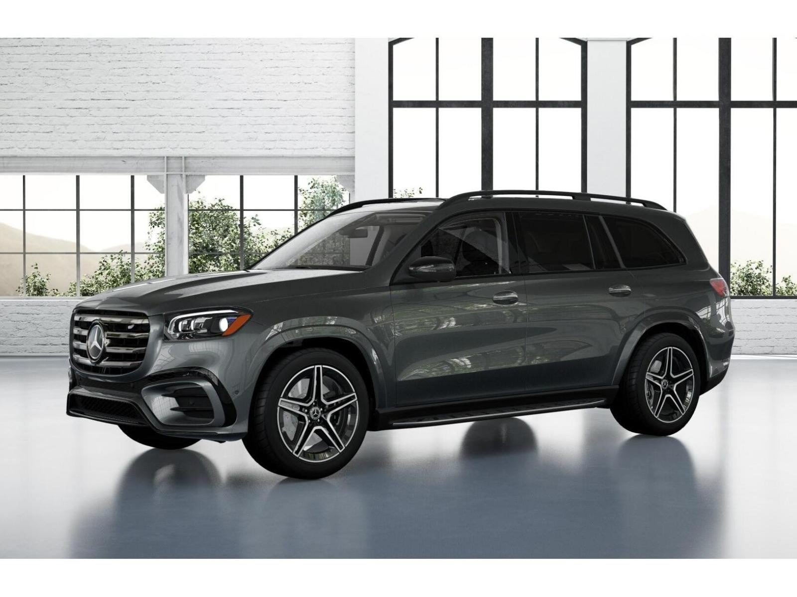 New 2026 Selenite Grey Metallic Mercedes-Benz GLS 450 4D Sport Utility 4MATIC® image 39